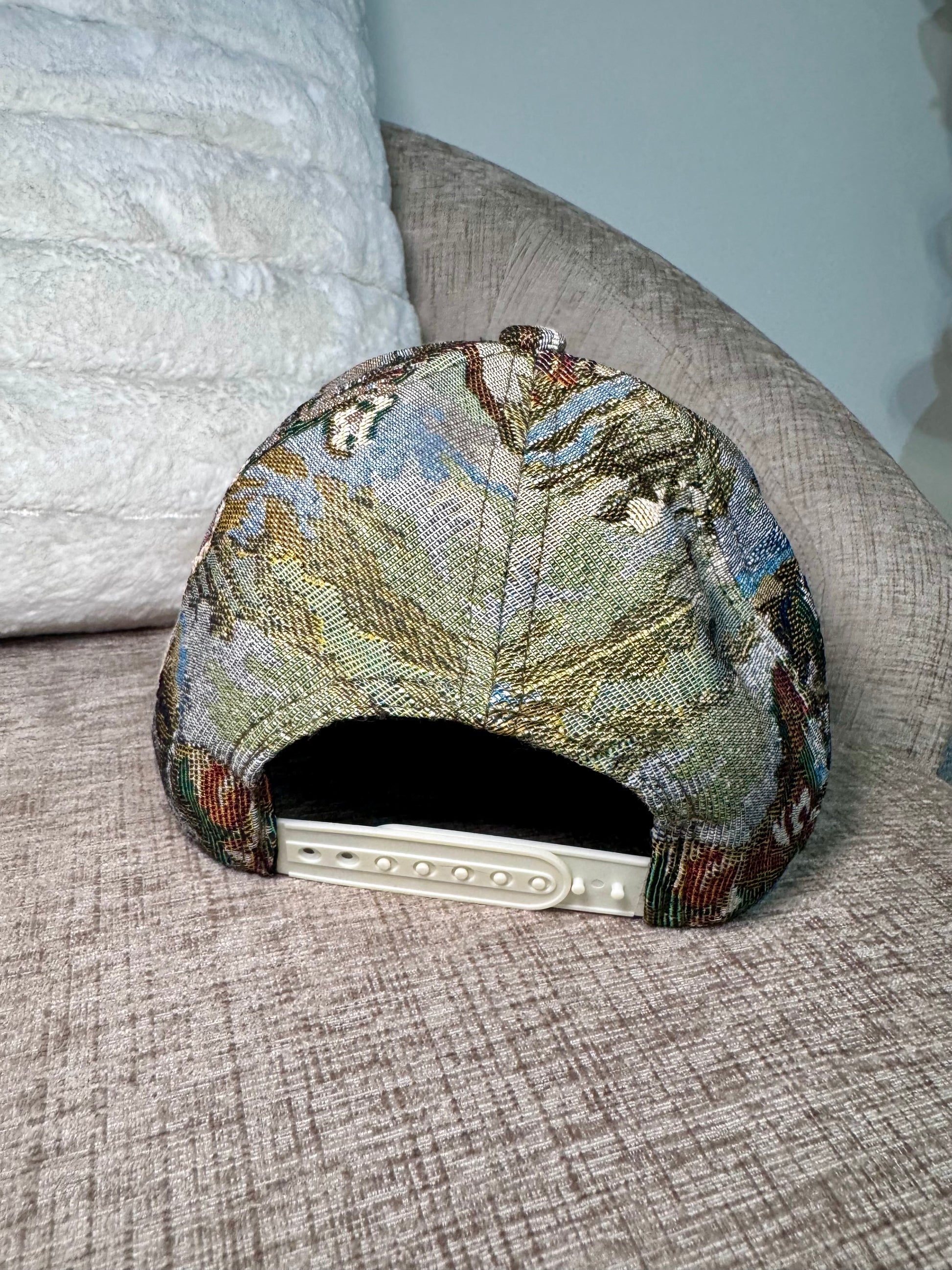 'Spirit Led' embroidered jacquard faith-based trucker hat