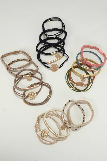 Boho Duo Hair Tie Bracelets