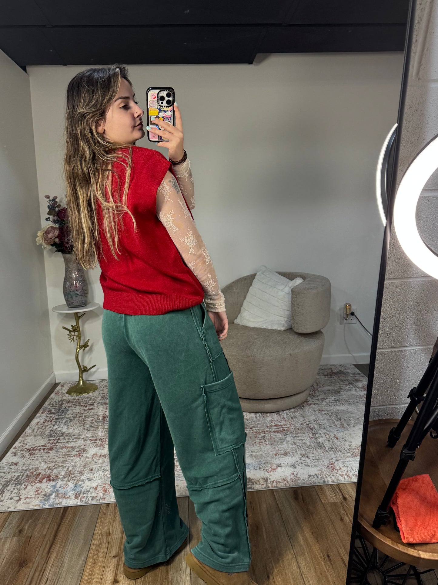 Charlotte Teddy Bow Sweater Vest