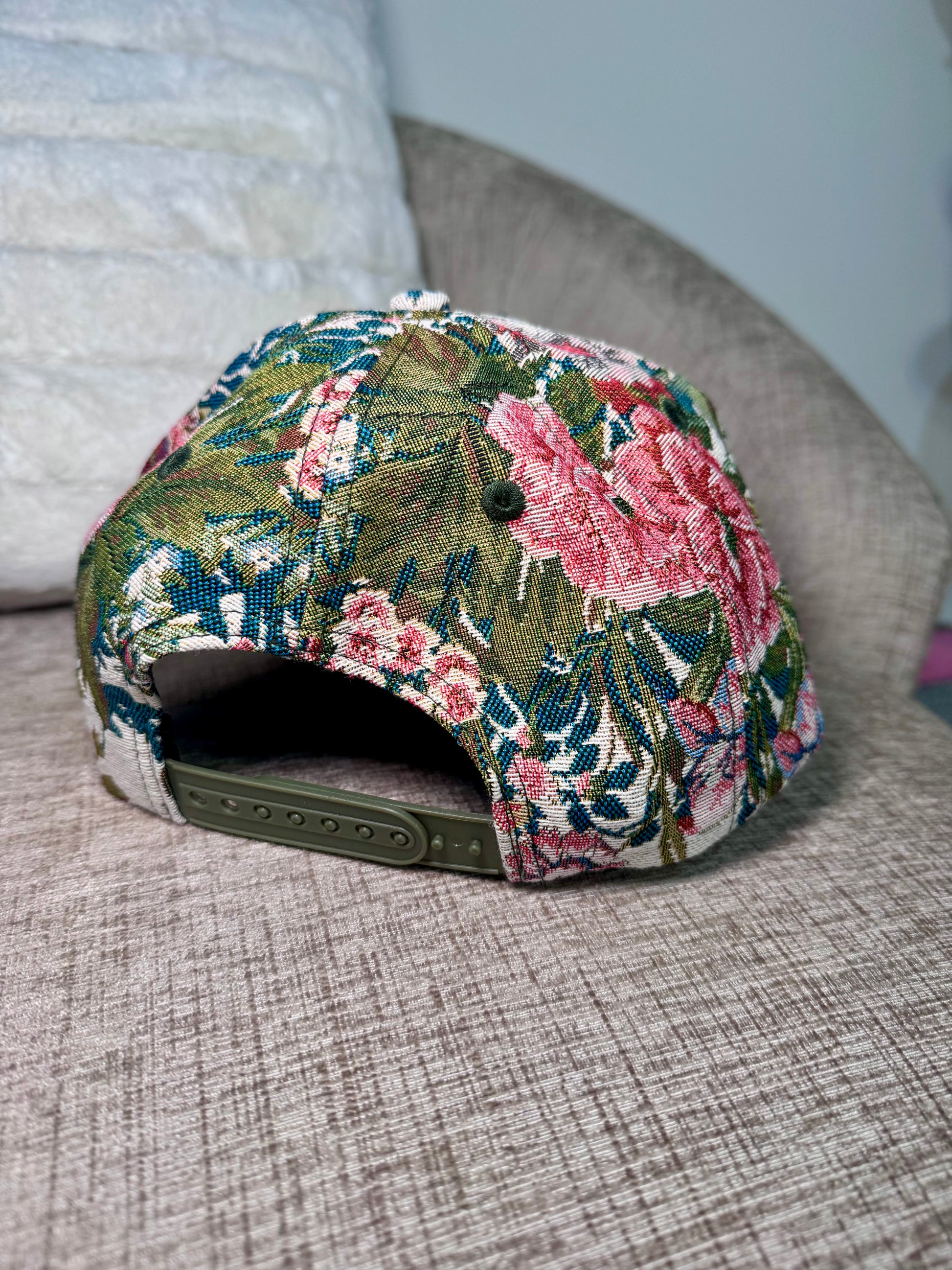 'Made New' embroidered jacquard faith-based trucker hat