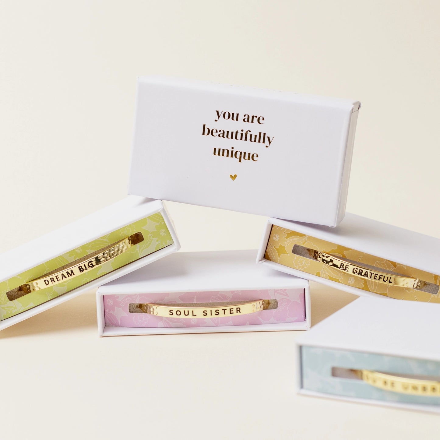 "Keep Going" Little Reminders Cuff Bracelet