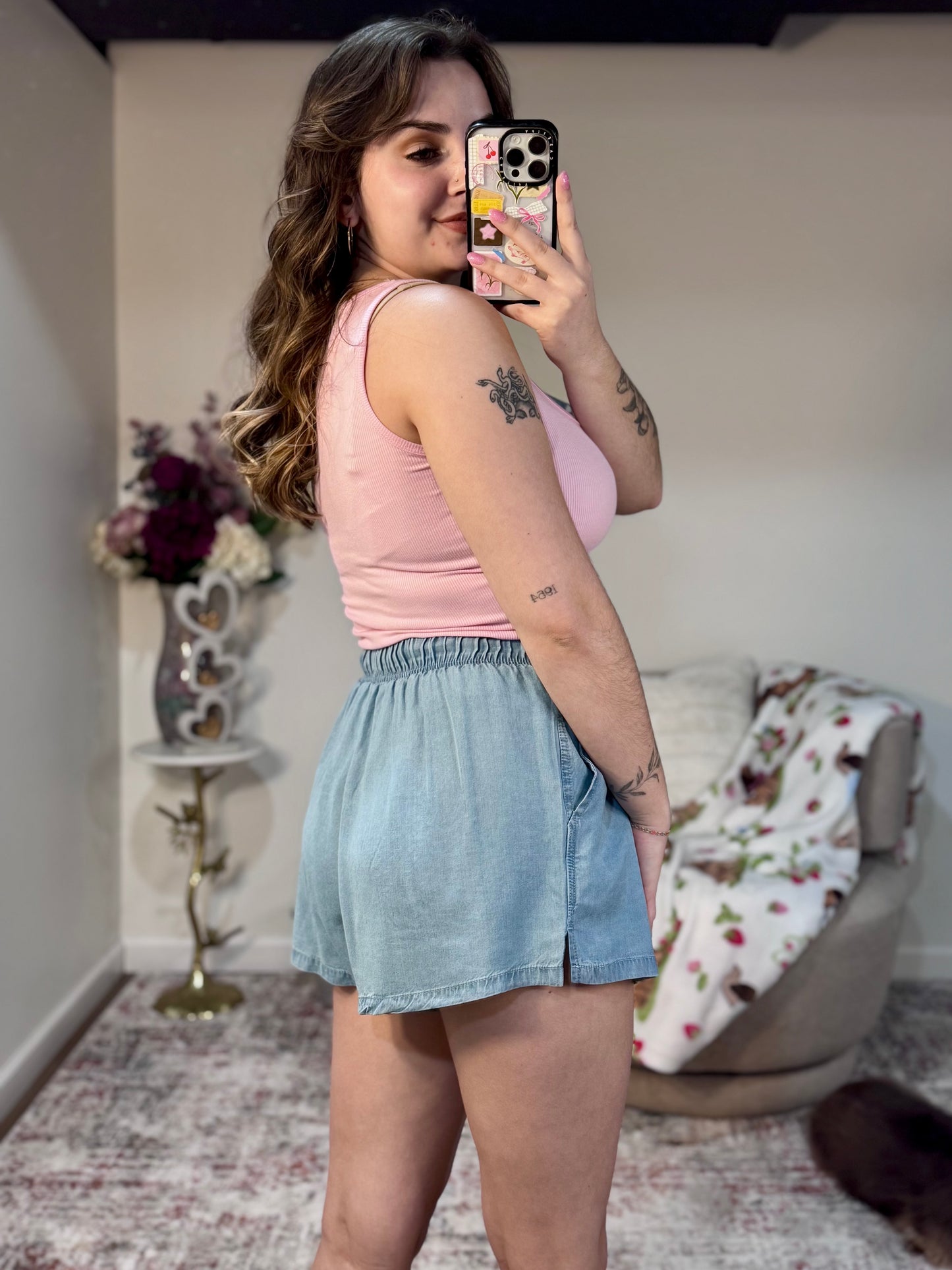 Lyocell Drawstring Shorts – Lightweight Summer Shorts