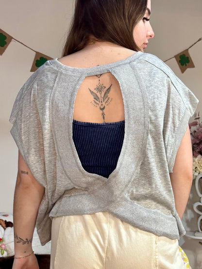 keyhole top with tank top