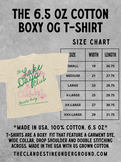 LOVER Camo Western Boxy T-shirt