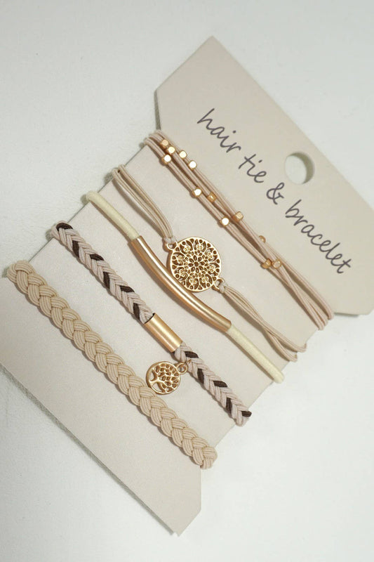 Boho Duo Hair Tie Bracelets