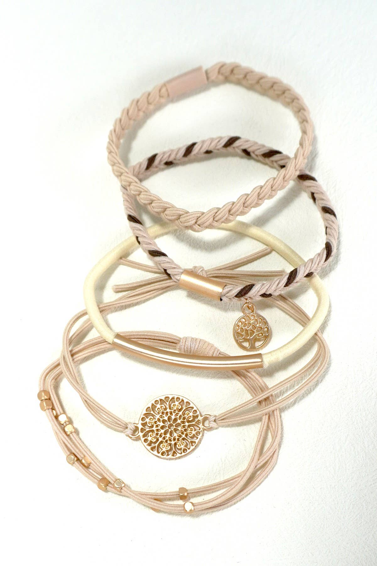 Boho Duo Hair Tie Bracelets