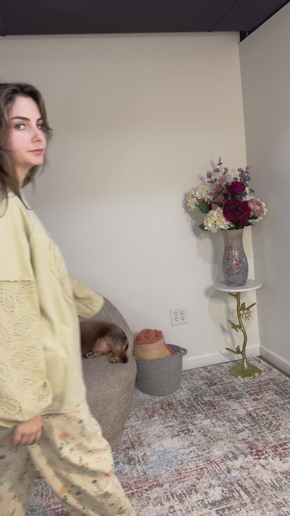 Lacie Eyelet Sleeve Heart Patch Top