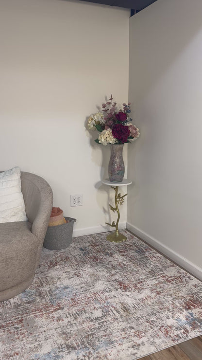 navy patchwork plaid flannel 